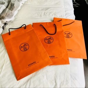 Hermès shopping bag